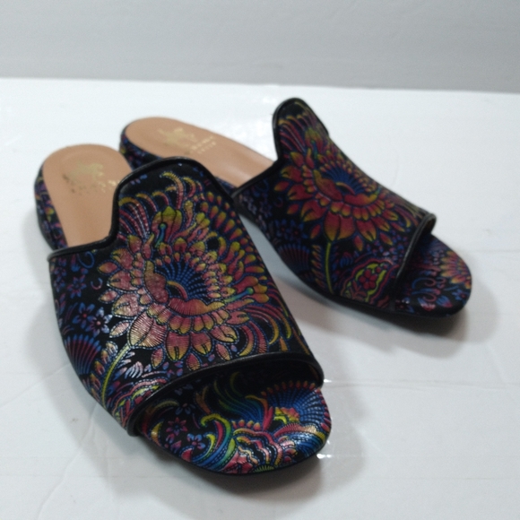 Embassy London women's slid on sandals - Picture 11 of 14